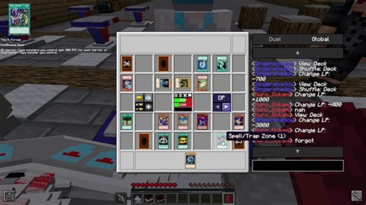 IT'S TIME TO DUEL...IN MINECRAFT! Minecraft YuGiOh Mod