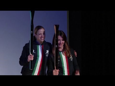 Winter Olympics and Paralympics unveil new torch designs for 2026