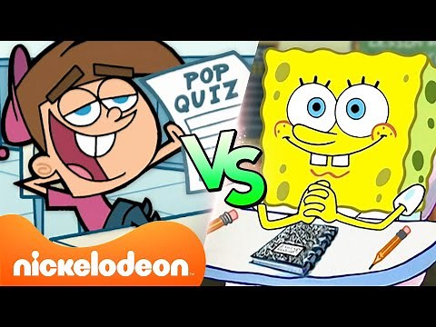 SpongeBob vs. Timmy Turner | Wer ist der bessere Schüler? | Nickelodeon Deutschland