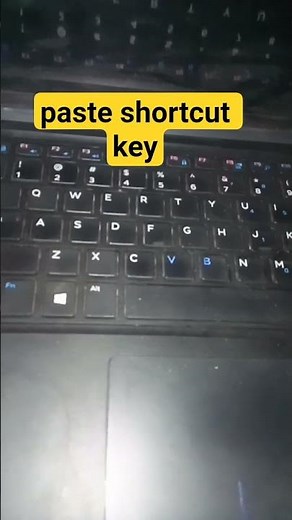 how to copy and paste shortcut key #computer 👍