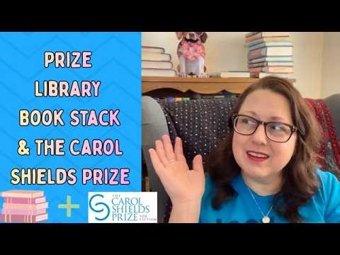 Prize Library Book Stack & The Carol Shields Prize