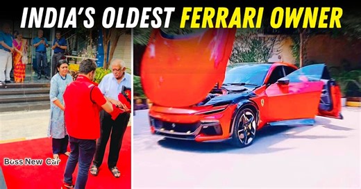 India's Oldest Ferrari Owner Is an IITian Who Builds Aircraft Parts: Gets Supercar Delivered To His Bengaluru Office