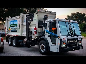 Waste Pro | Mack LR - McNeilus ZR (Zero Radius) Side Loader