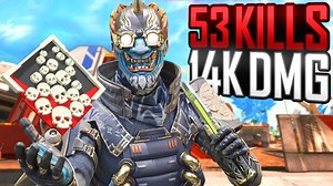 SOLO Octane 53 KILLS and 14,000 Damage Apex Legends Gameplay » Apex Legends 情報局
