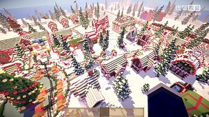 【小枫的Minecraft】我的世界：圣诞节特别篇！ 五彩缤纷冰雪世界！