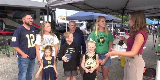 Notre Dame, Purdue fans gearing up for in-state rivalry at tailgates