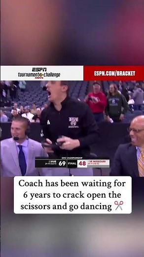Brian Barone has waited for this as SIU Edwardsville earns its first NCAA tournament bid 👏