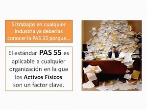 PAS 55: la clave de la gestión integral de activos