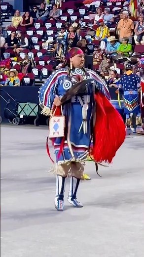 Women's Blackfoot style dress🪶💙 #indigenous #powwow #traditional #dance #beauty #culture #shorts