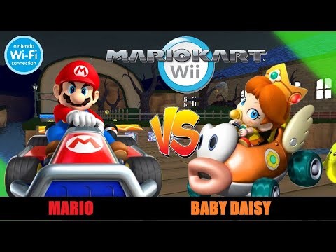 Mario Kart Wii (2025) - Online Races 38 (Mario vs. Baby Daisy)