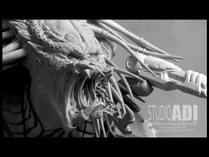 AvPR Wolf Predator Maquette Collectible Part 1