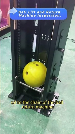 Ball return system — Ball Return Machine Inspection#bowling #stringbowling