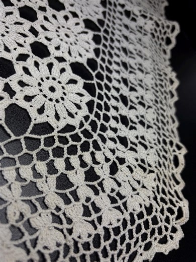 Handmade Crochet Lace Table Topper / Small Tablecloth - Etsy