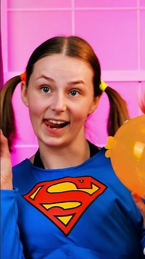 🎈 Create Your Own SUPERMAN Balloon Toy! | Fun DIY Craft #shorts