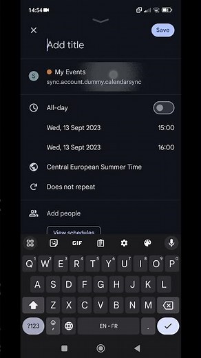 Why aren't events syncing from Google Calendar on mobile?