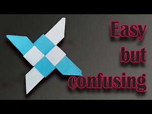 Easy Sticky Note Origami Ninja Star