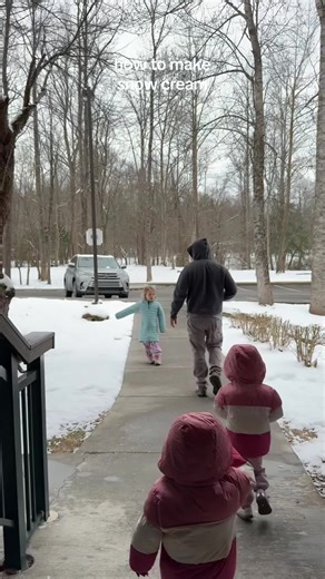 How to Make Delicious Snow Cream in a Winter Storm