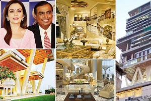 Inside Mukesh Ambani's House Antilia - 27-Storey Building With 3 Helipads, 6 Floors of Car Parking, And More