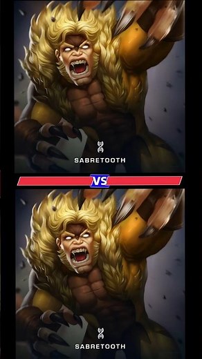 🐺 #SABRETOOTH vs 🐺 SABRETOOTH | Claws, Rage & Regeneration — Who’s the Real Alpha Beast? #MCOC
