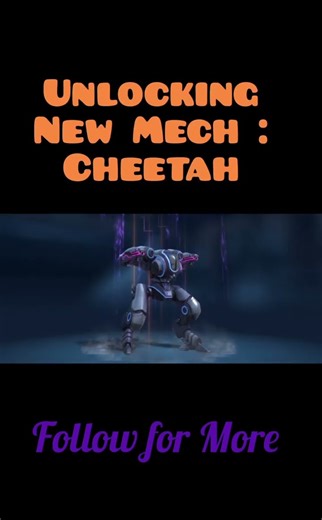 Unlocking New Mech : Cheetah #mecharena #gaming