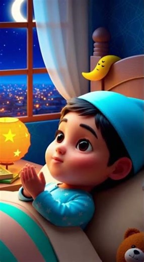 🌙 Bedtime Dua for Kids | Sleep with Allah’s Protection