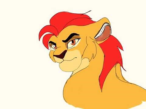 How to Draw Teenage Kion ( the Lion Guard) Season 3