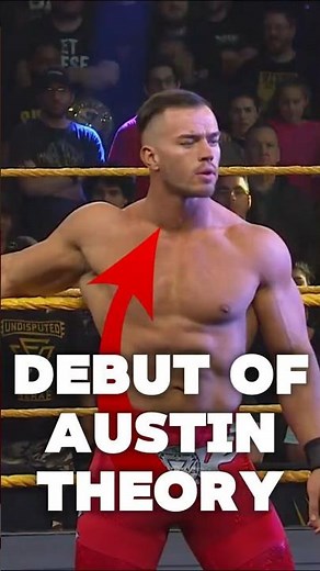 Austin Theory's WWE DEBUT #wwe #wrestling #shorts