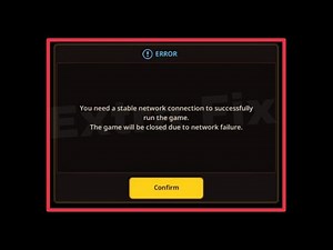 Guardian Tales Fix You need a stable network connection to successfully run the game problem solve