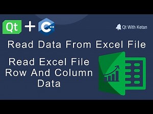 [Solved] QSqlDatabase | QAxObject | How To Read Excel File | Qt C++ | Qt Creator | Qt Tutorial