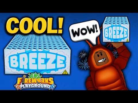 New Breeze Firework Cakes In Roblox! (Fireworks Playground)