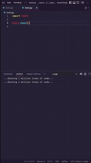What Does __name__ == "__main__" Mean? #python #coding #programming
