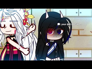 {KNY}°•~Your ded inosuke 😔[]what if Aoi became a demo too?[]demon slayer[]my au[]demon inosuke au