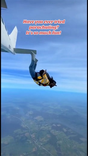 Have you ever tried parachuting before? It’s so much fun? #parachuting #usareels #facebookreel #FacebookPage | JRoger’s And VRos