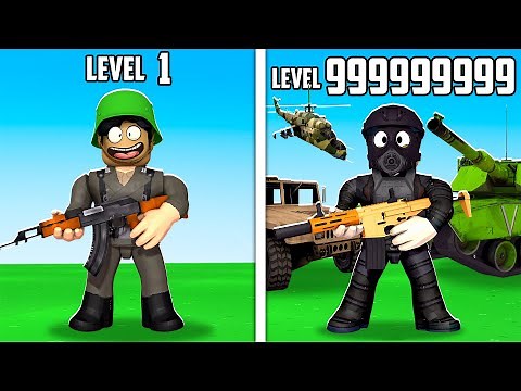 BECOMING THE BEST SOLDIER EVER in Roblox War Simulator!