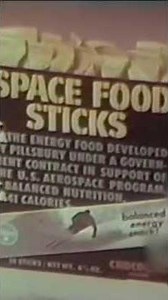 Space Food Sticks from Pillsbury 1960’s advertisement #short #pillsbury #1960stv #spacerace