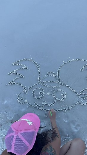 Dibujos en la Arena: Vacaciones y Relax en la Playa