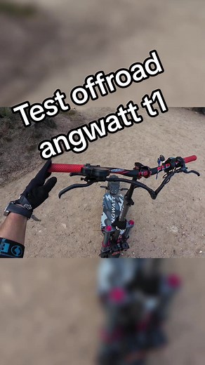 J'ai tester la trottinette Angwatt T1 de chez Banggood.com en mode off road, une arme redoutable dans les montées 😱 Surpuissante et agile elle fait le JOB ‼️ Tout suspendu on dirait un Dh 😂 #trottinette électrique #Angwatt T1 60v 35ah #2x3000 watts #Technologie chinoise #suspension avant et arrière