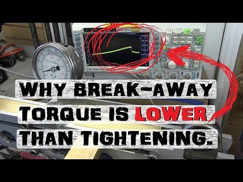 Bolt Break-Away Torque | Measuring tightening vs. loosening