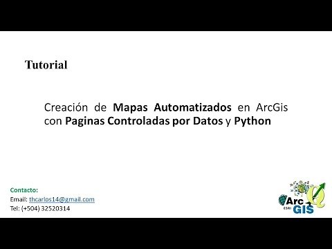 Automatización de Mapas con Arcgis y Python
