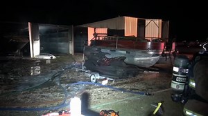 Fire destroys or damages more than a dozen boats at Lake Conroe marina