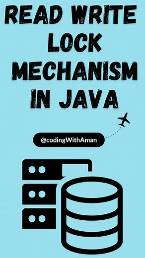 Aman Sahni on Instagram: "Read write lock  #coding #java #javascript #codinglife #codingisfun #codingbootcamp #codingforkids #creativecoding #javaprogramming #codingdays #javadeveloper #systemdesign #designsystem #systemsdesign #codingtips #codingproblems #codingcommunity #codingschool #webdevelopment #webdeveloper #softwaredeveloper #softwareengineer #programmerlife #100daysofcode"