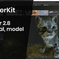 Blenderkit - 無料で使えるマテリアルやモデルを簡単にシーンに読み込めるライブラリアドオン！2.8には標準搭載！