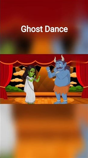 Ghost funny Dance #cartoon #horrorstories