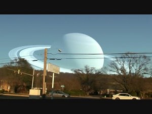 もしも月の位置に太陽系惑星があったら…[昼編]