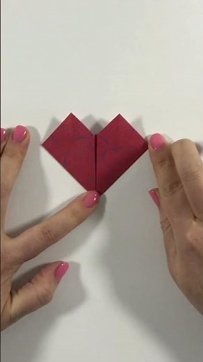 💖Tuto d´origami facile N°4: Le cœur
