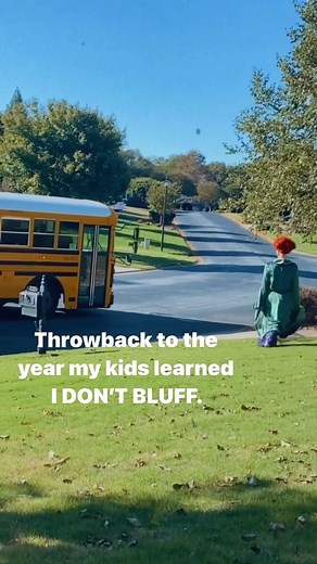 189K views · 2.9K reactions | Let ‘em see we’re crazy, I don’t care about that.路‍♀️ #halloween #momlife #funny | The HAC Life with Mandy Sims | Facebook