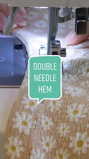 Tutorial de costura: dobladillo a doble aguja