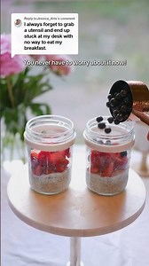 Overnight Oats Glass Jar Set | Perfect Breakfast Prep 🥣✨