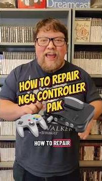 How to repair N64 Controller PAK #retrovideogames #N64