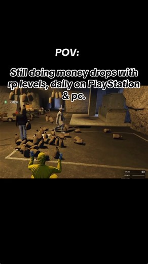 Daily Money Drops and RP Levels in GTA